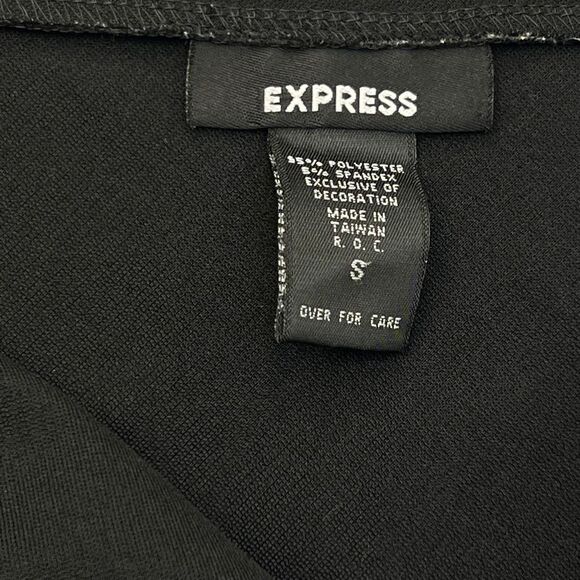Express Women's Black Classic Flared Tube Skirt Size Small - Picture 7 of 7